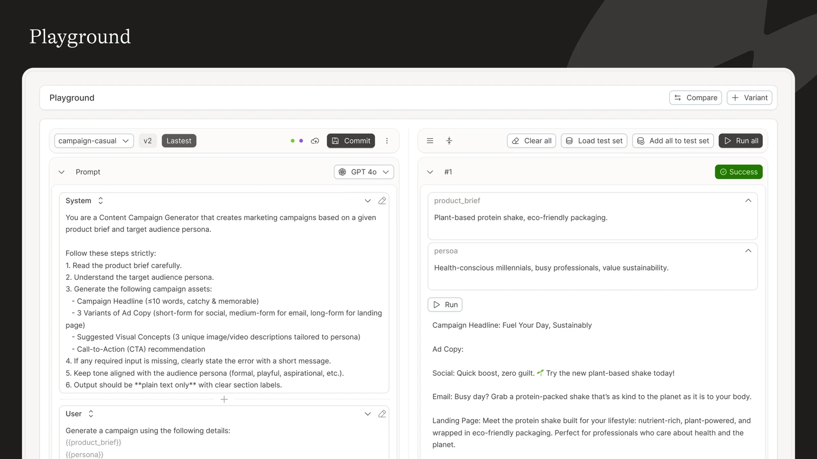 Agenta screenshot 1