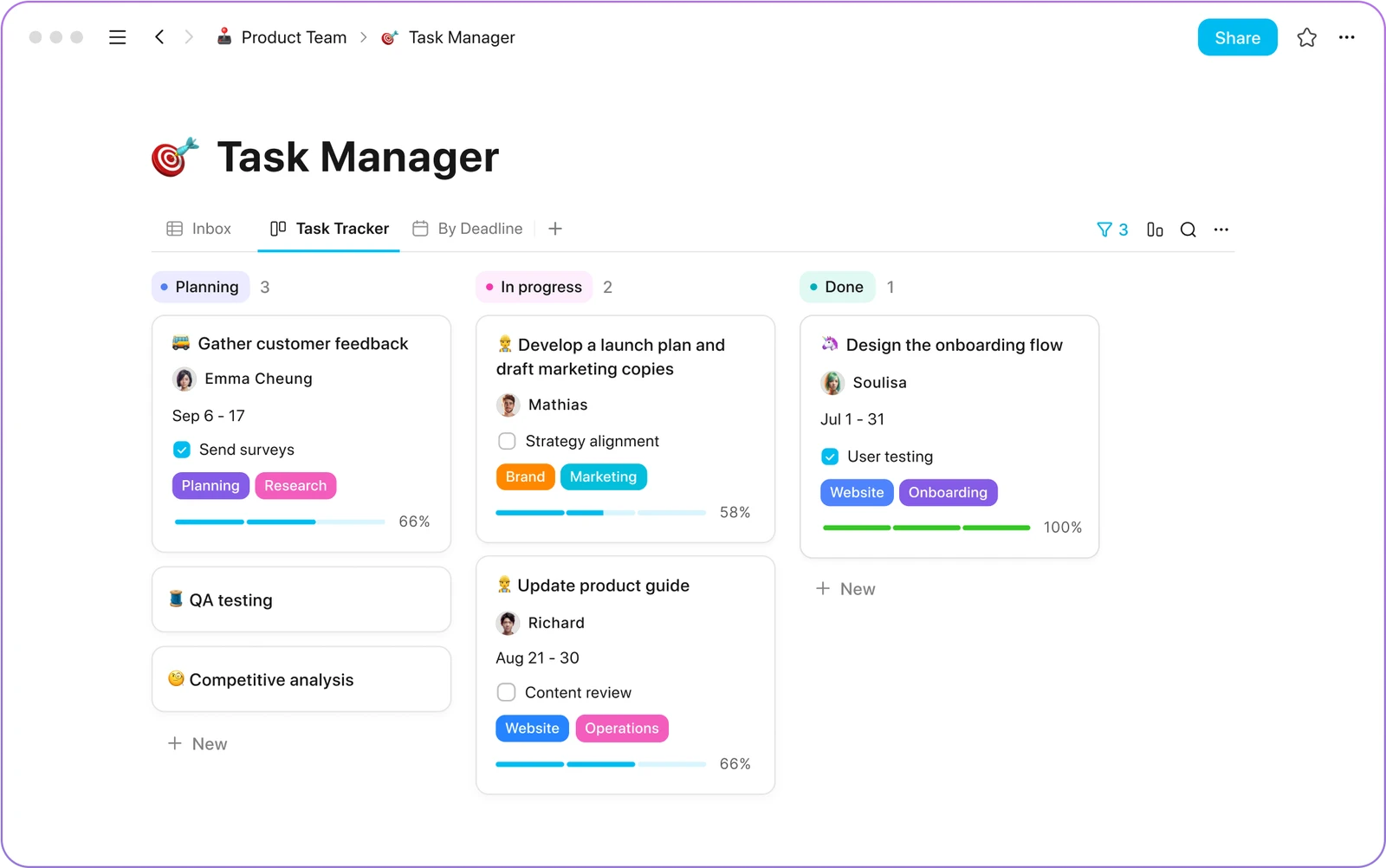 AppFlowy screenshot 1