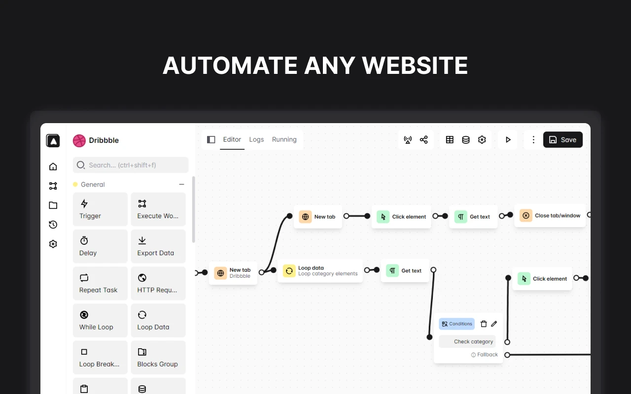Automa screenshot 1