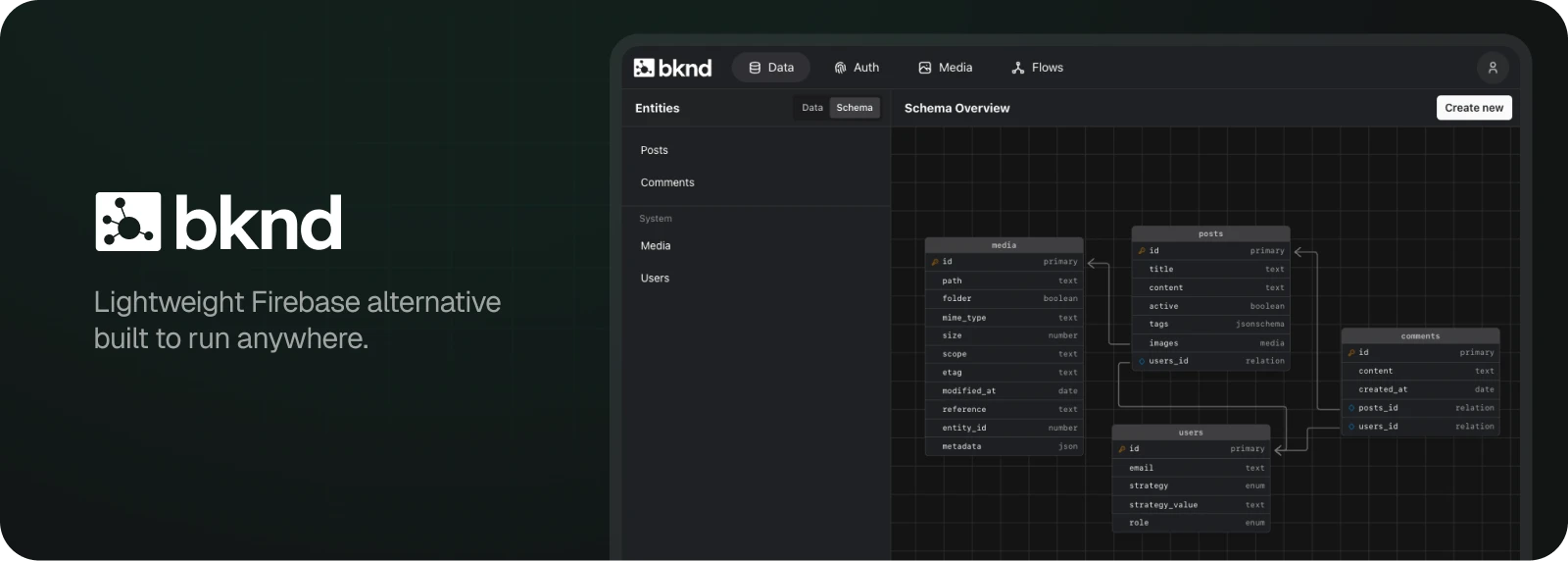 Bknd screenshot 1