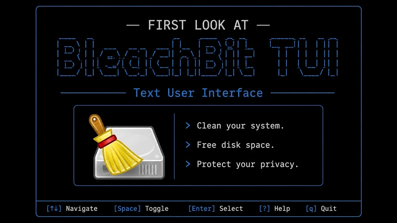 BleachBit screenshot 1