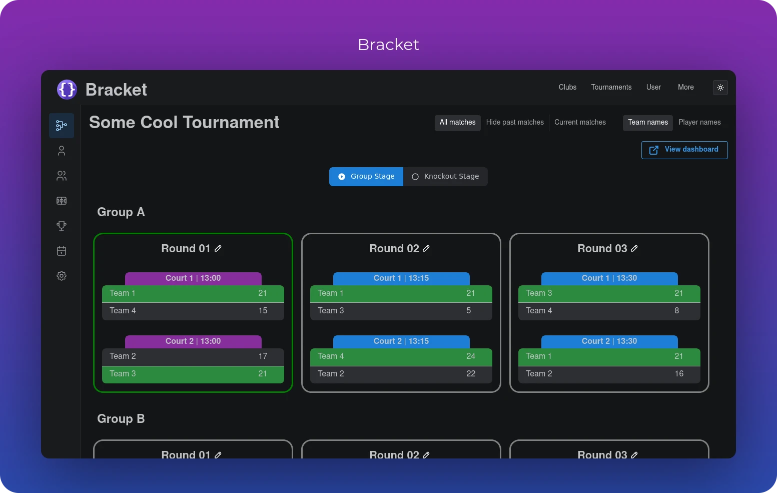 Bracket screenshot 1