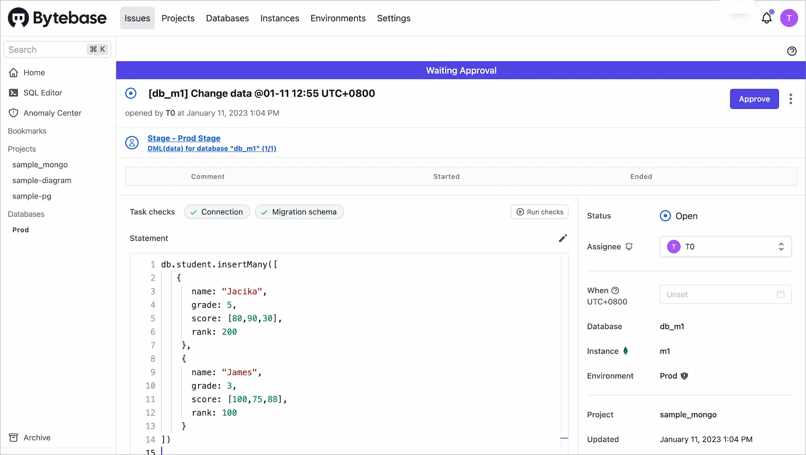 Bytebase screenshot 1