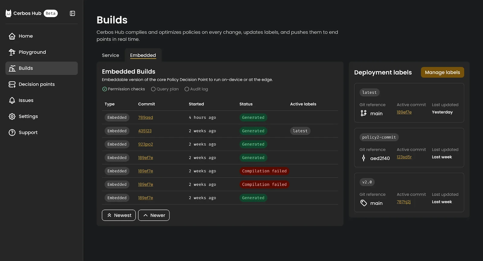 Cerbos screenshot 1