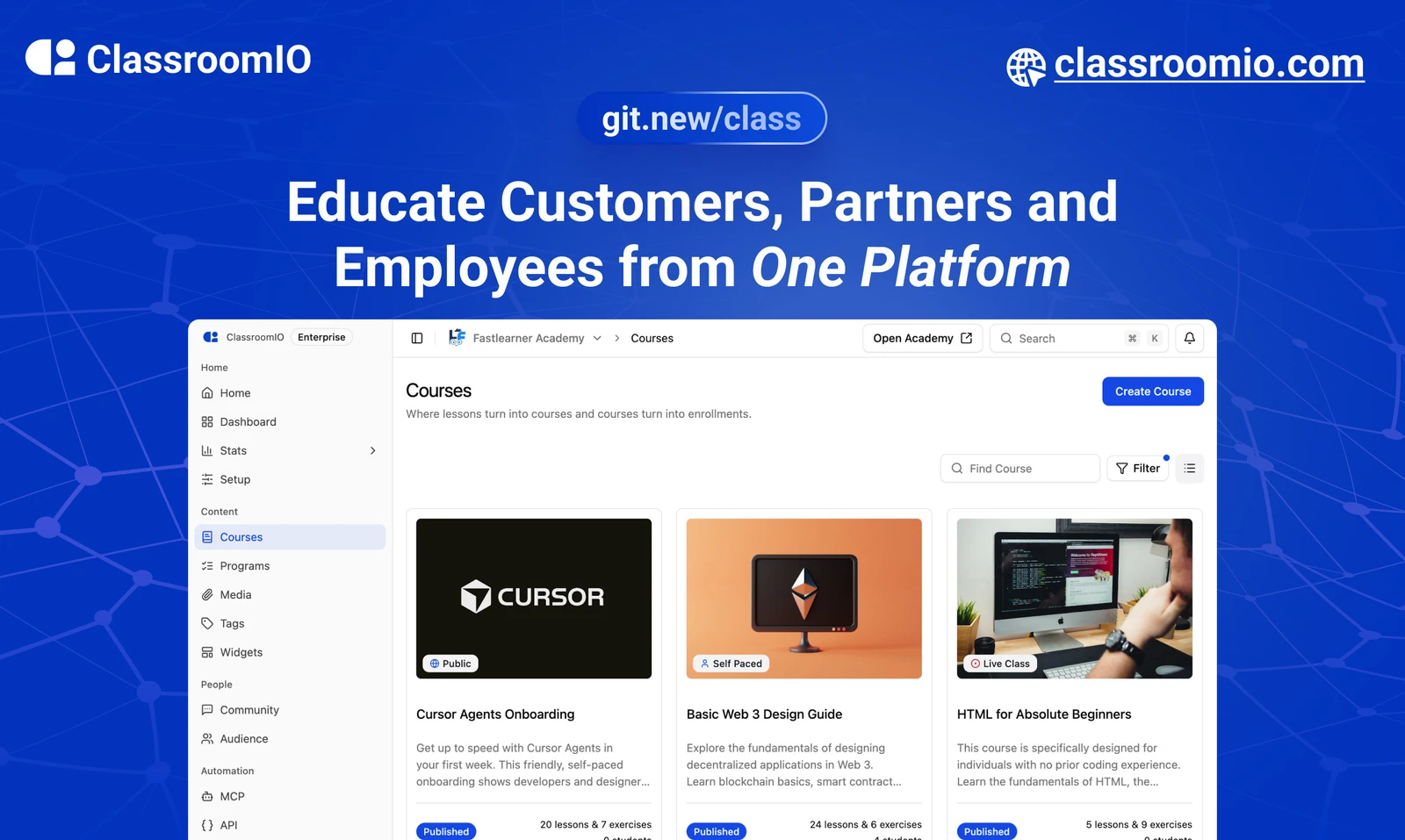 ClassroomIO screenshot 1