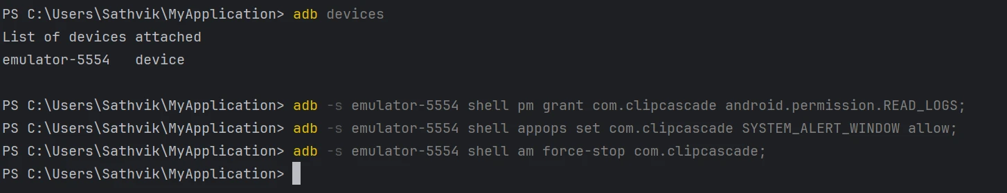 ClipCascade screenshot 1