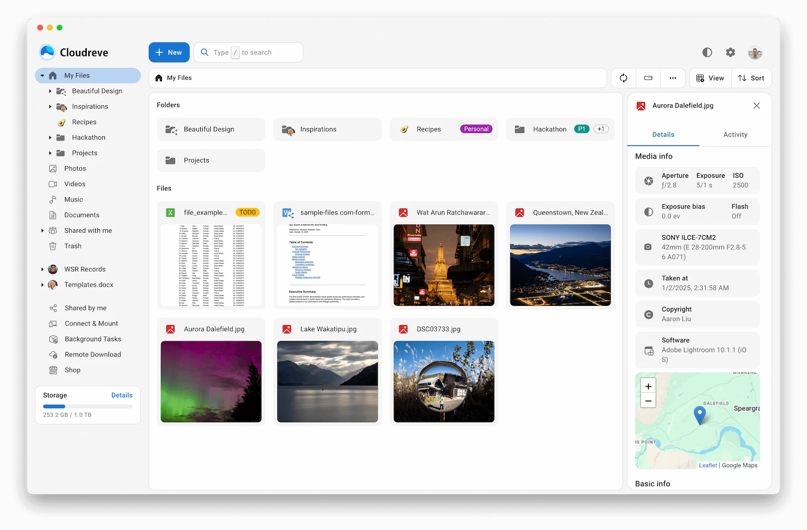 Cloudreve screenshot 1