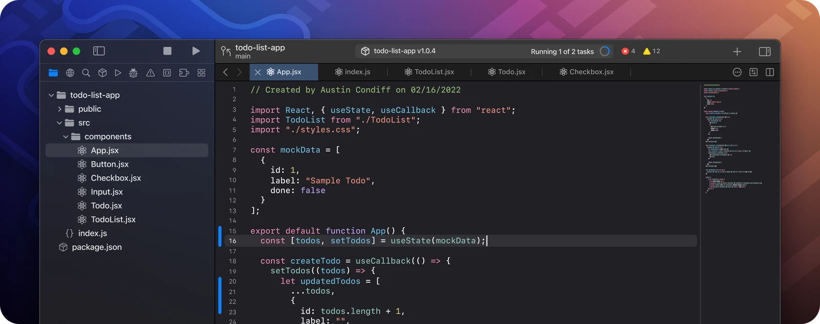 CodeEdit screenshot 1