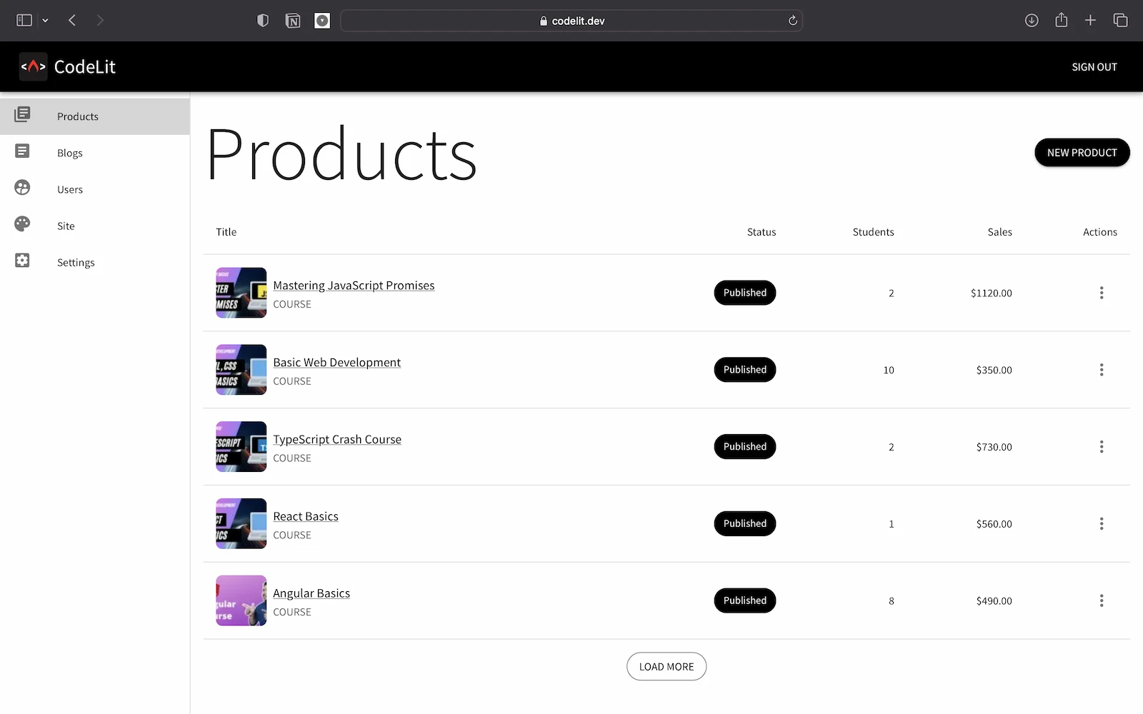 CourseLit screenshot 1