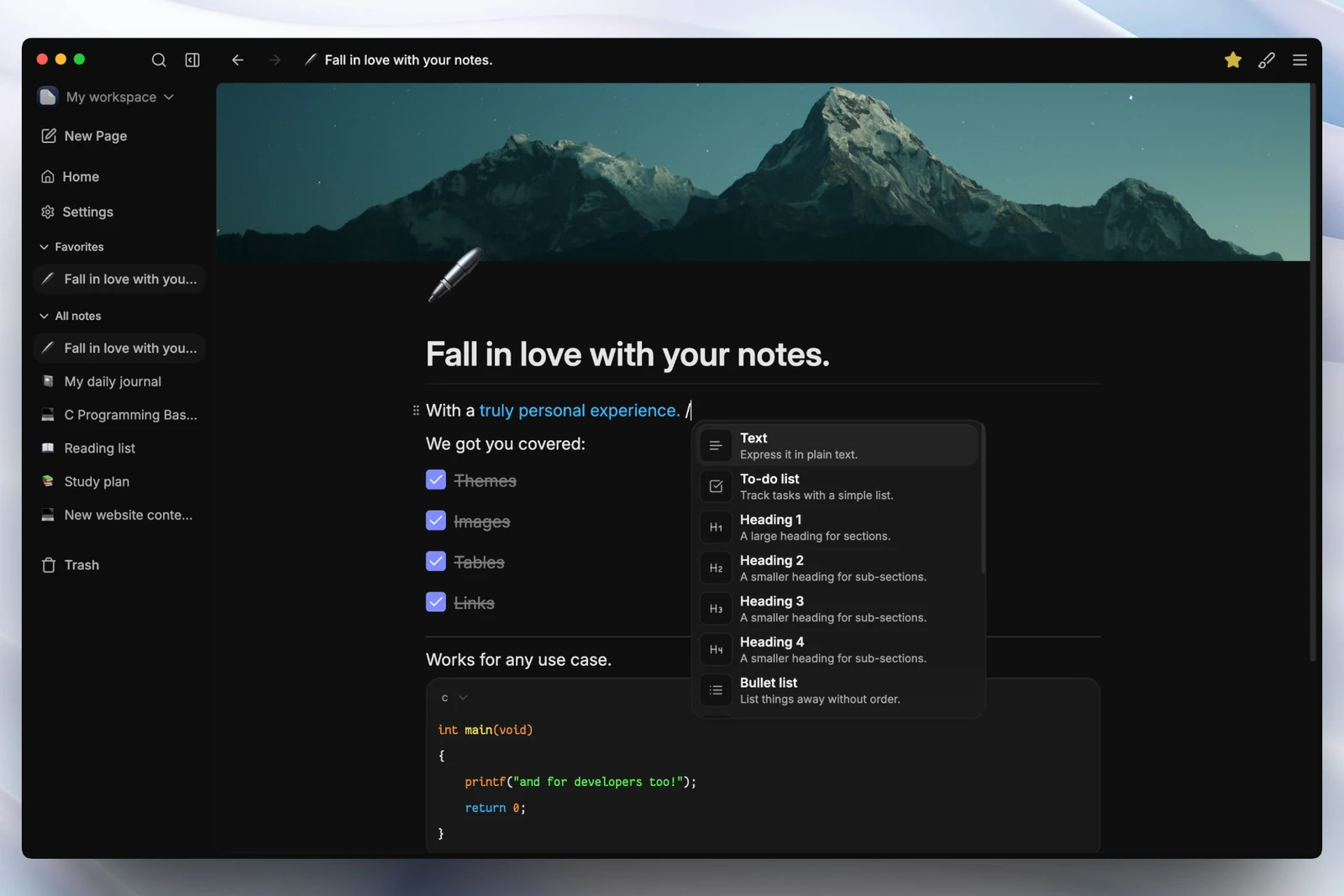 Darkwrite screenshot 1