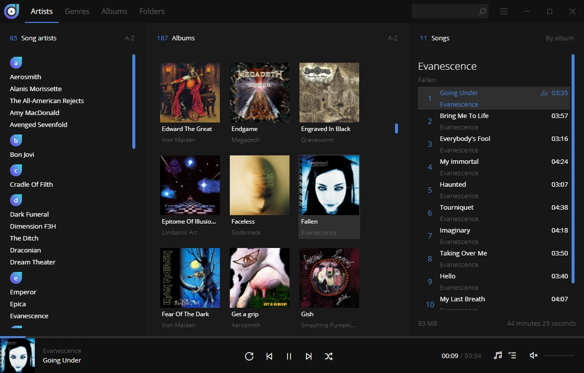 Dopamine screenshot 1