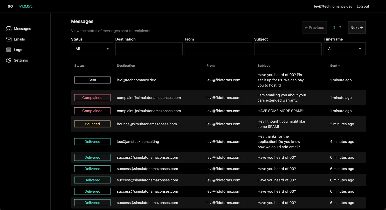 DoubleZero screenshot 1