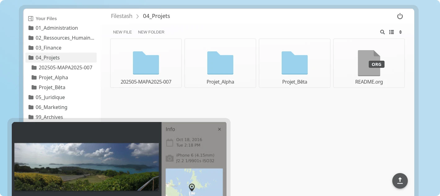 Filestash screenshot 1