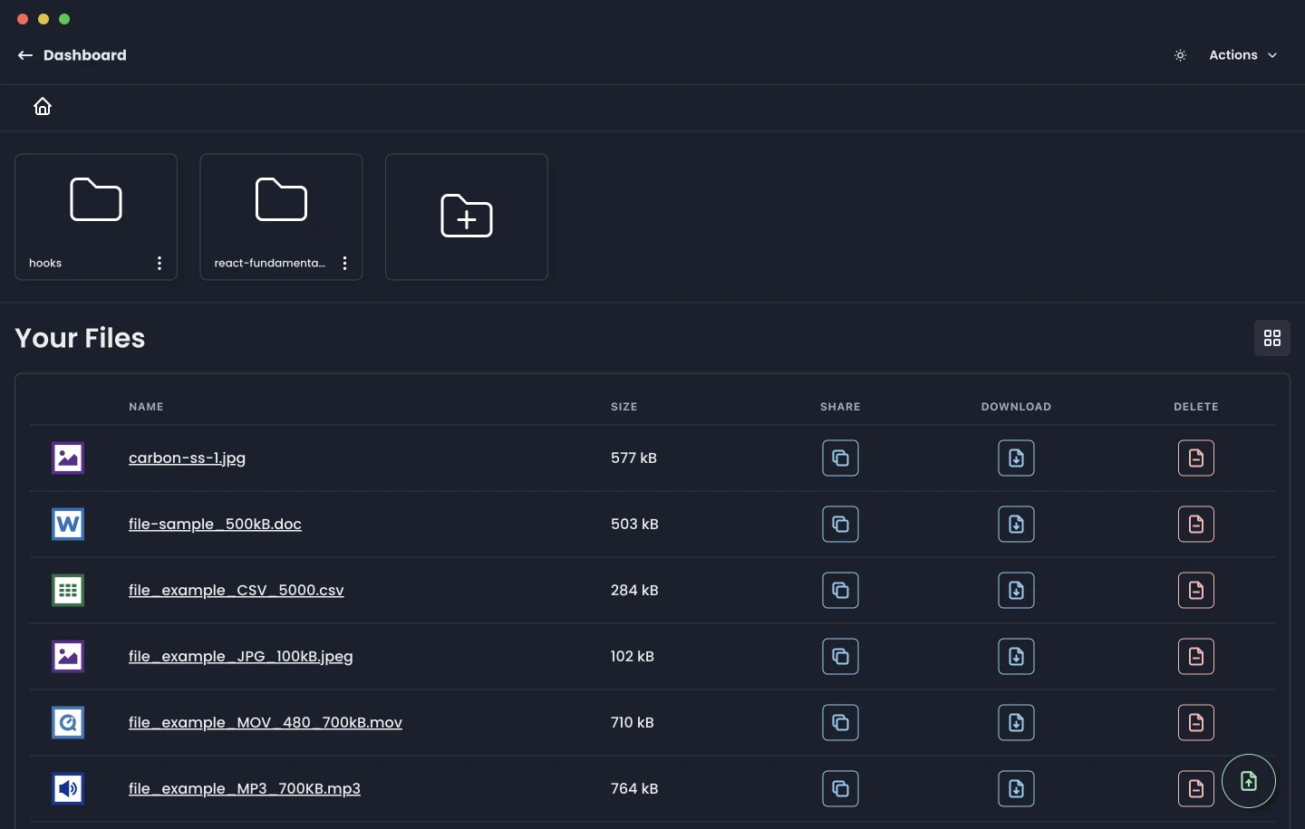 Firefiles screenshot 1
