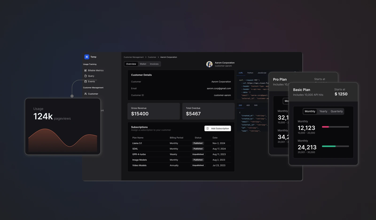 Flexprice screenshot 1