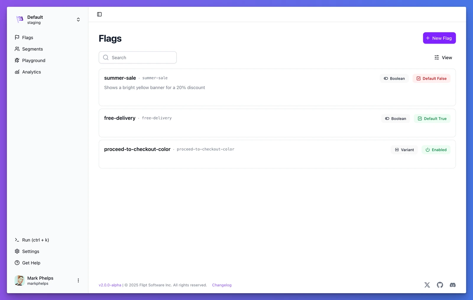 Flipt screenshot 1