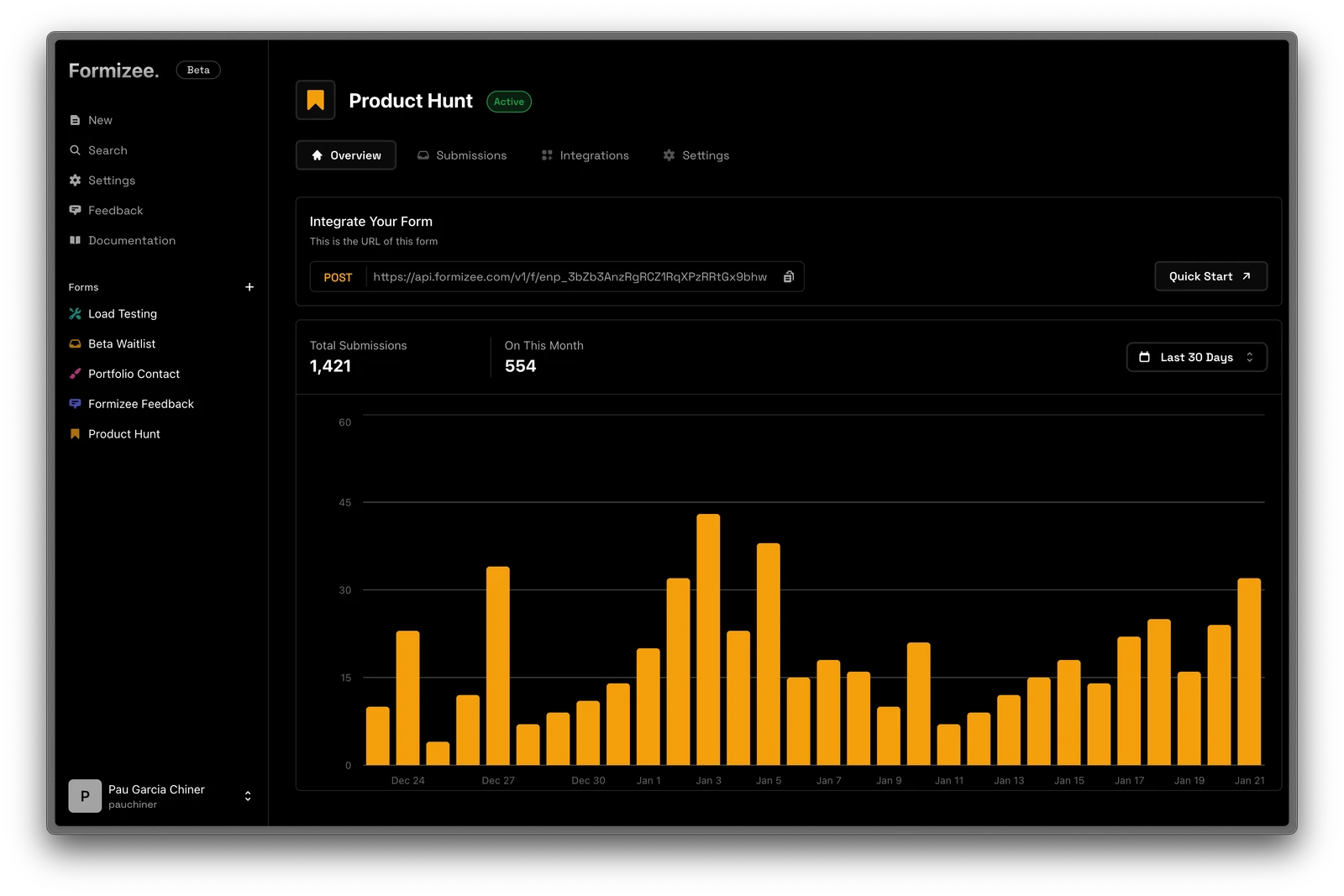 Formizee screenshot 1
