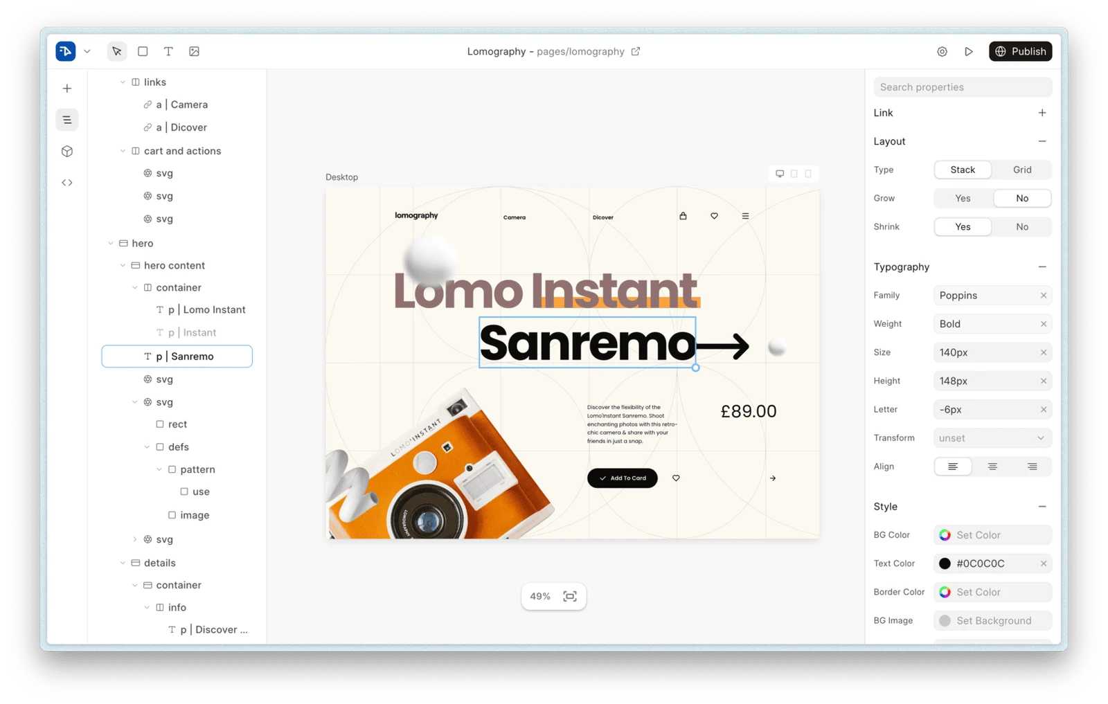 Frappe Builder screenshot 1