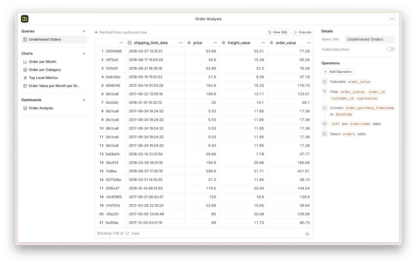 Frappe Insights screenshot 1