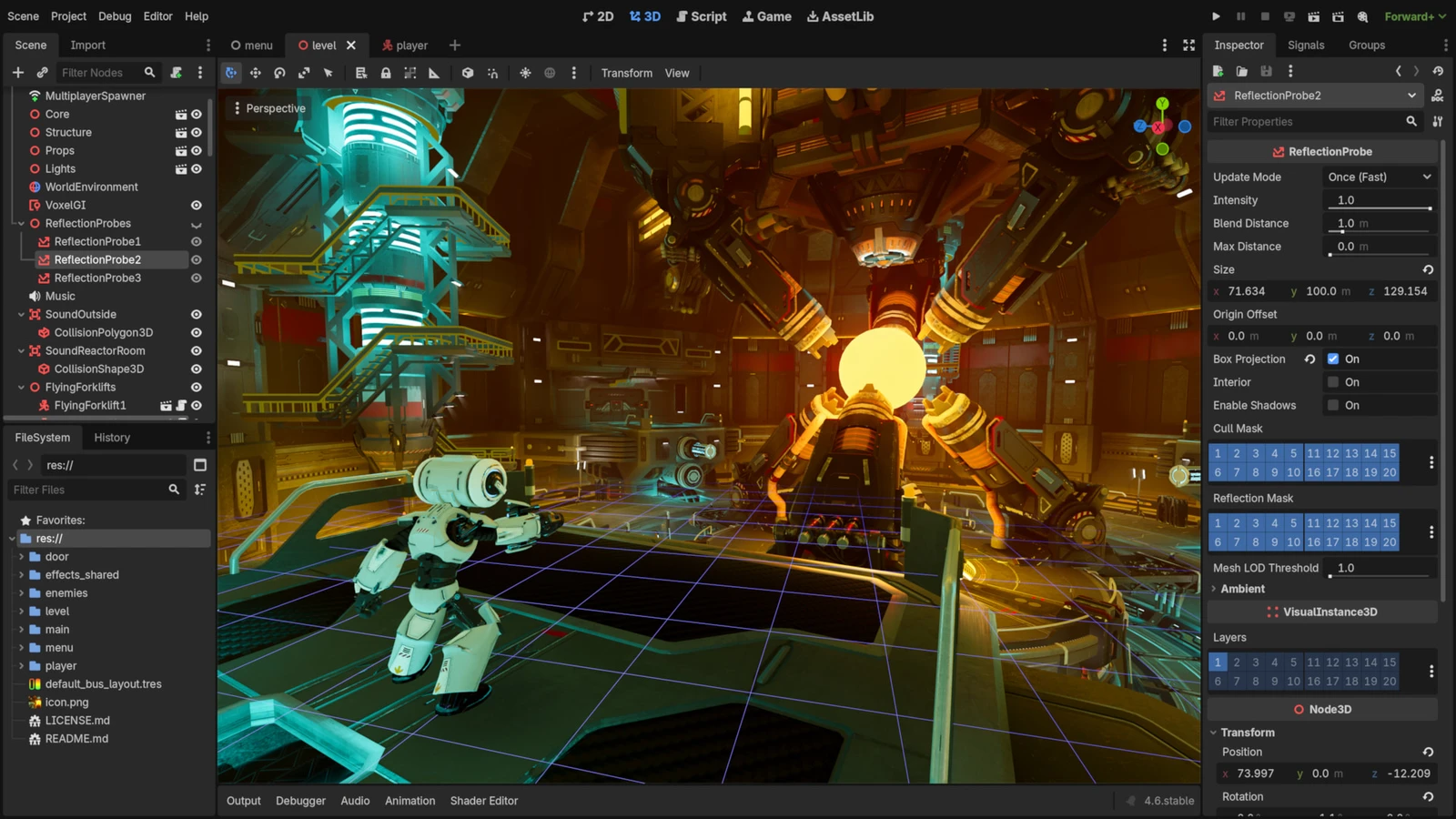Godot screenshot 1