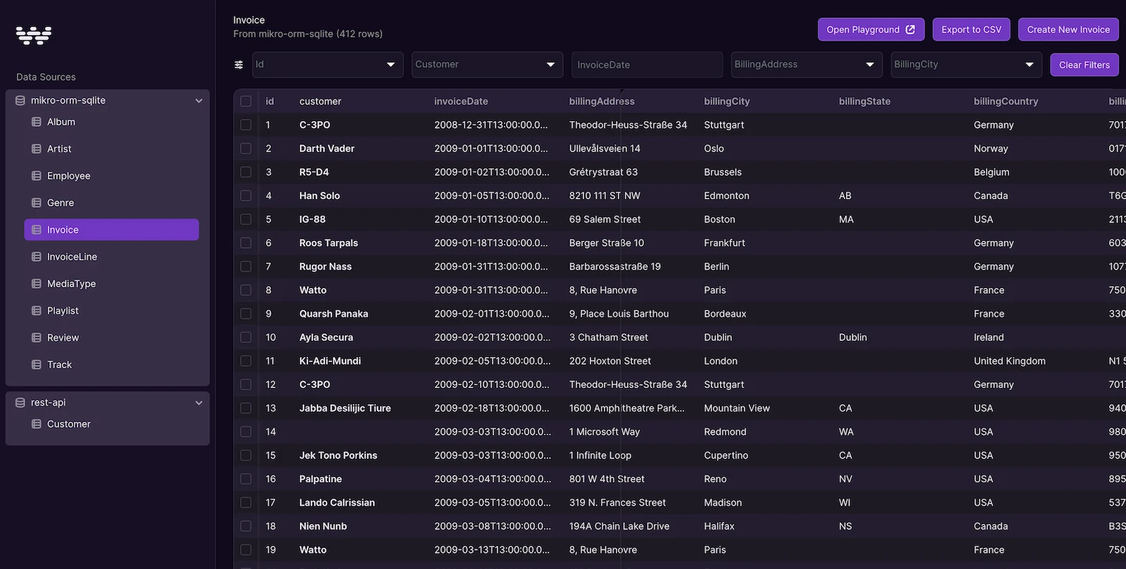 Graphweaver screenshot 1