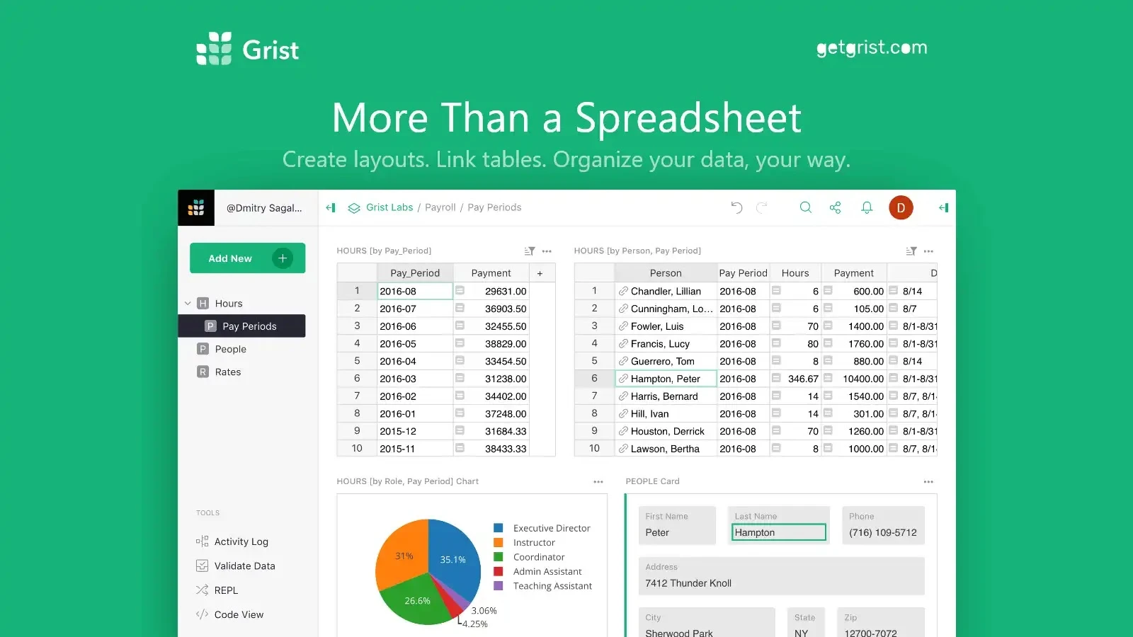 Grist screenshot 1