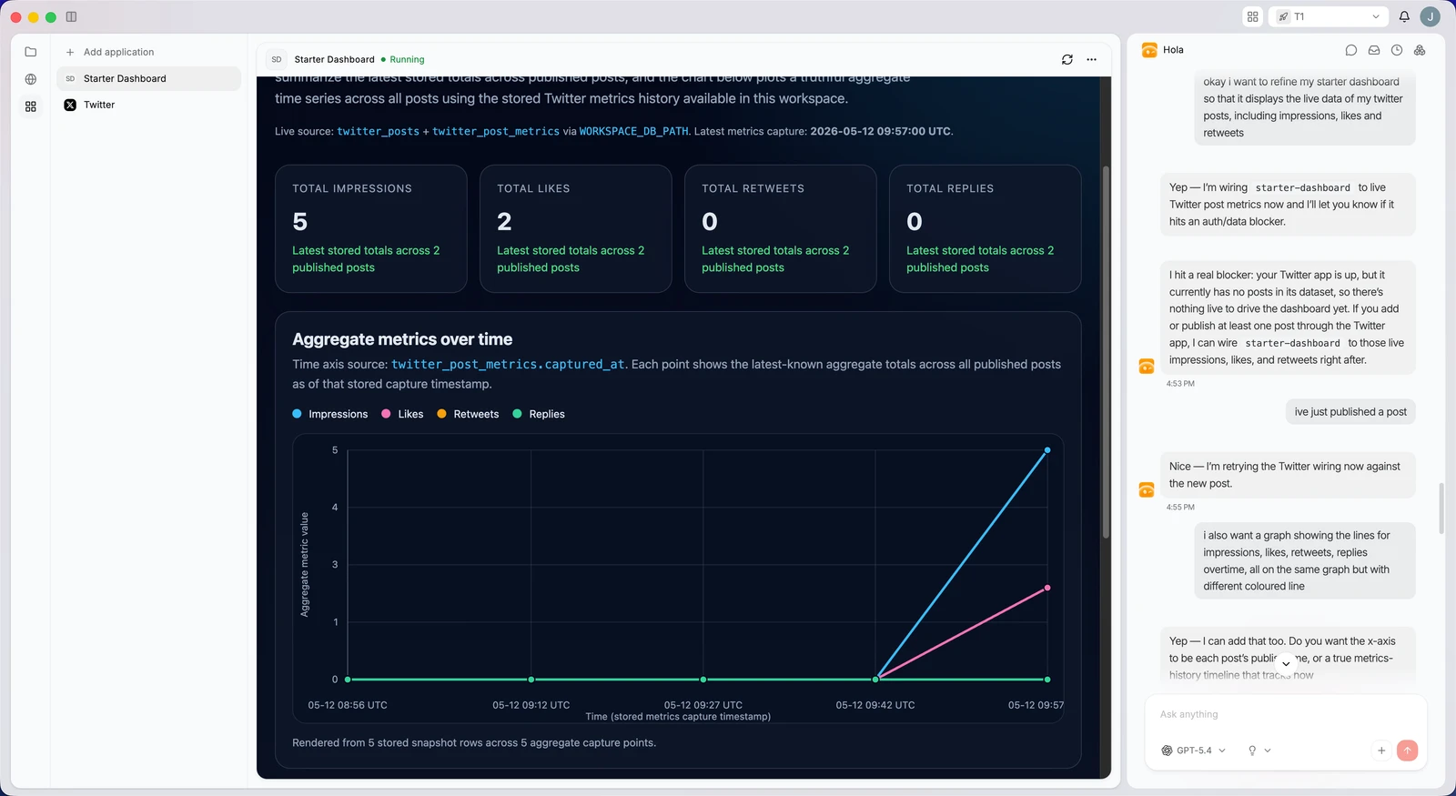holaOS screenshot 1