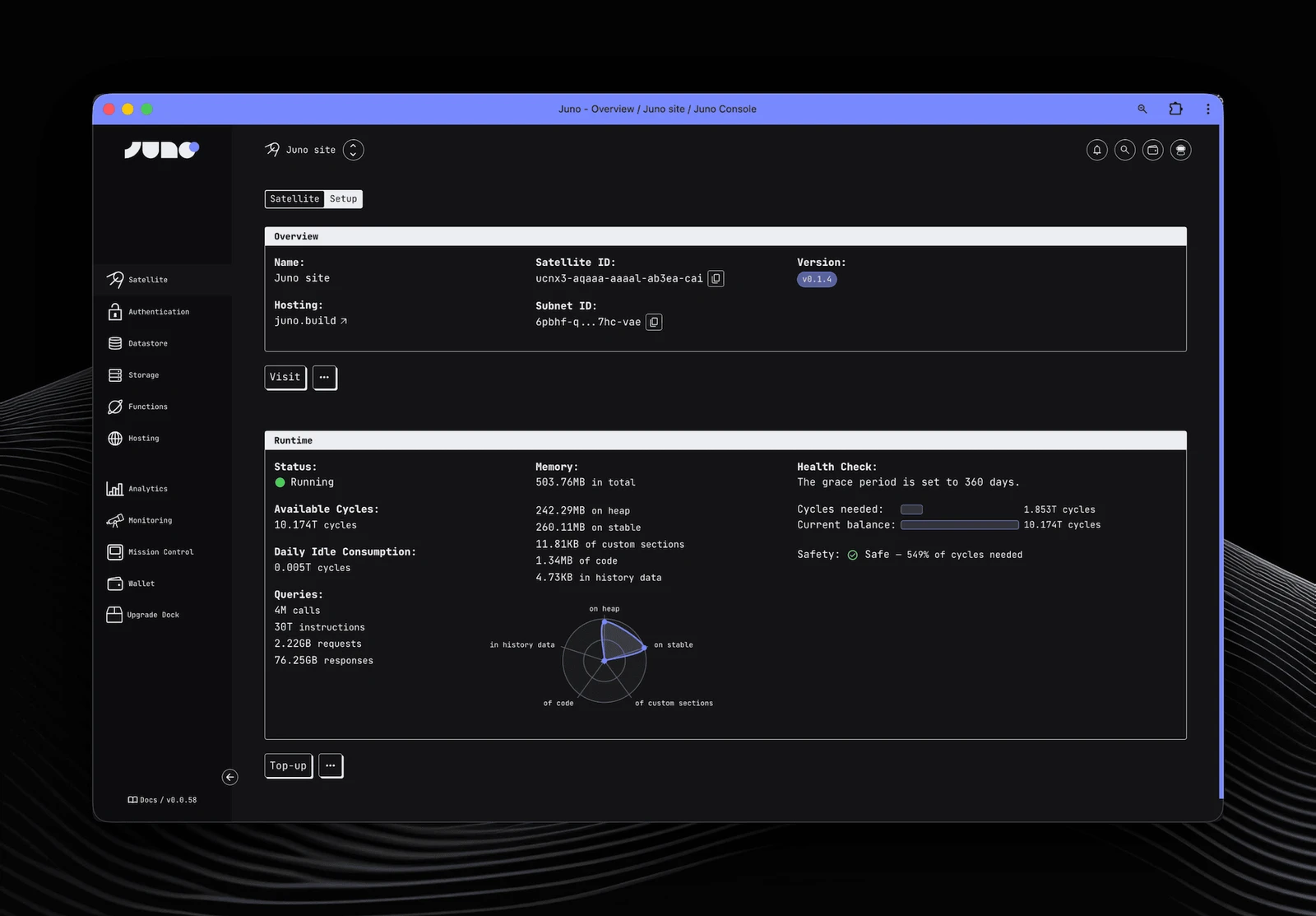 Juno screenshot 1