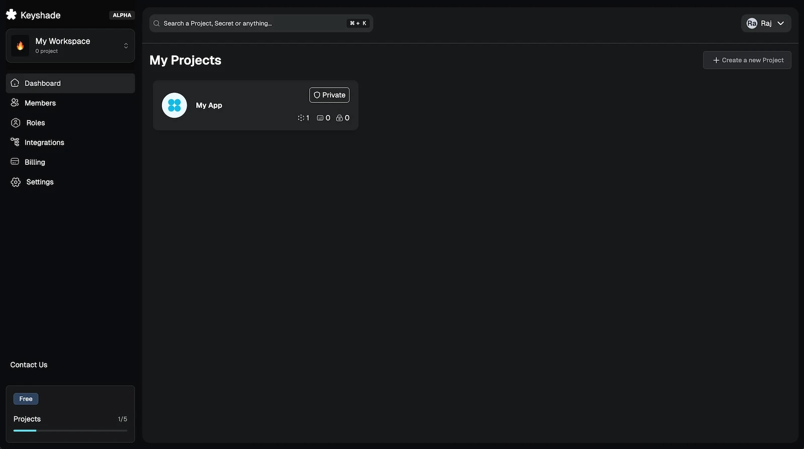 Keyshade screenshot 1