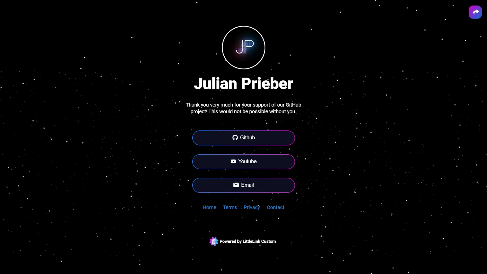 LinkStack screenshot 1