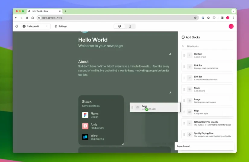 Linky screenshot 1