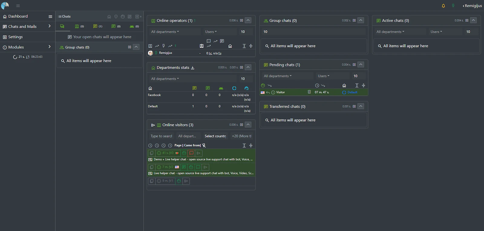 Live Helper Chat screenshot 1