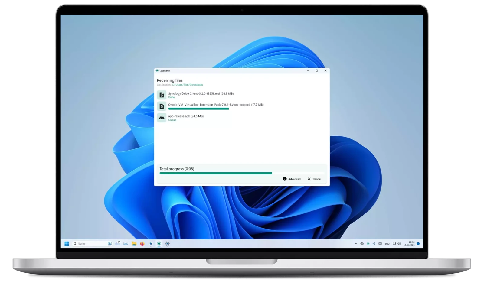 LocalSend screenshot 1