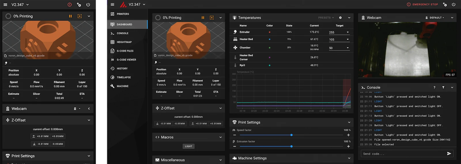 Mainsail screenshot 1