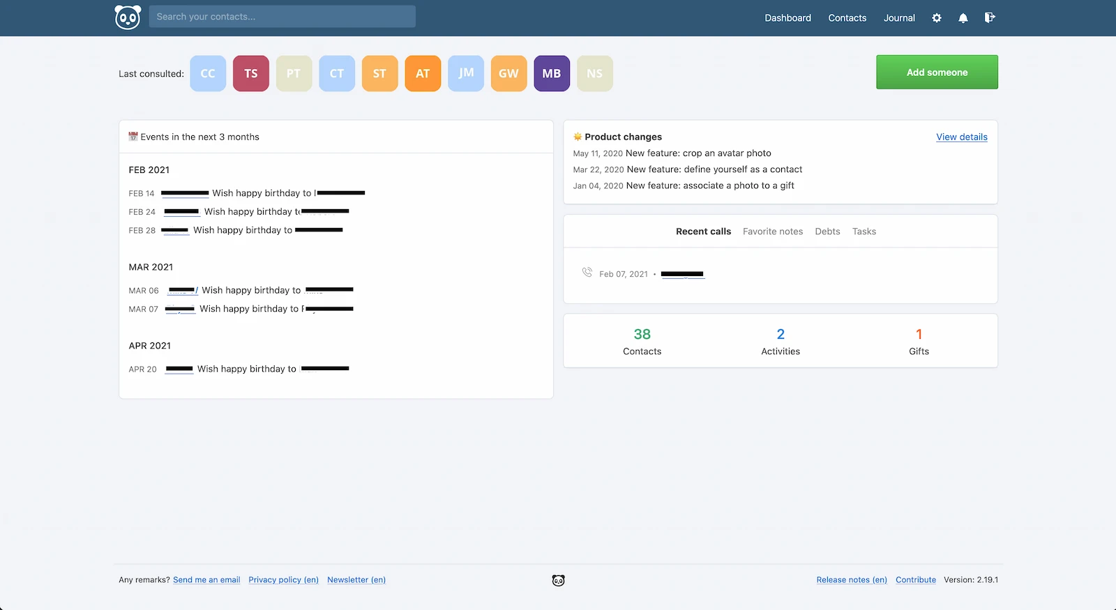 Monica screenshot 1