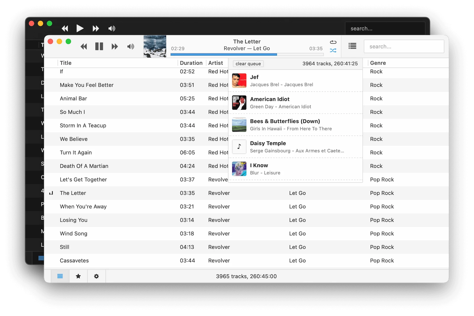 Museeks screenshot 1