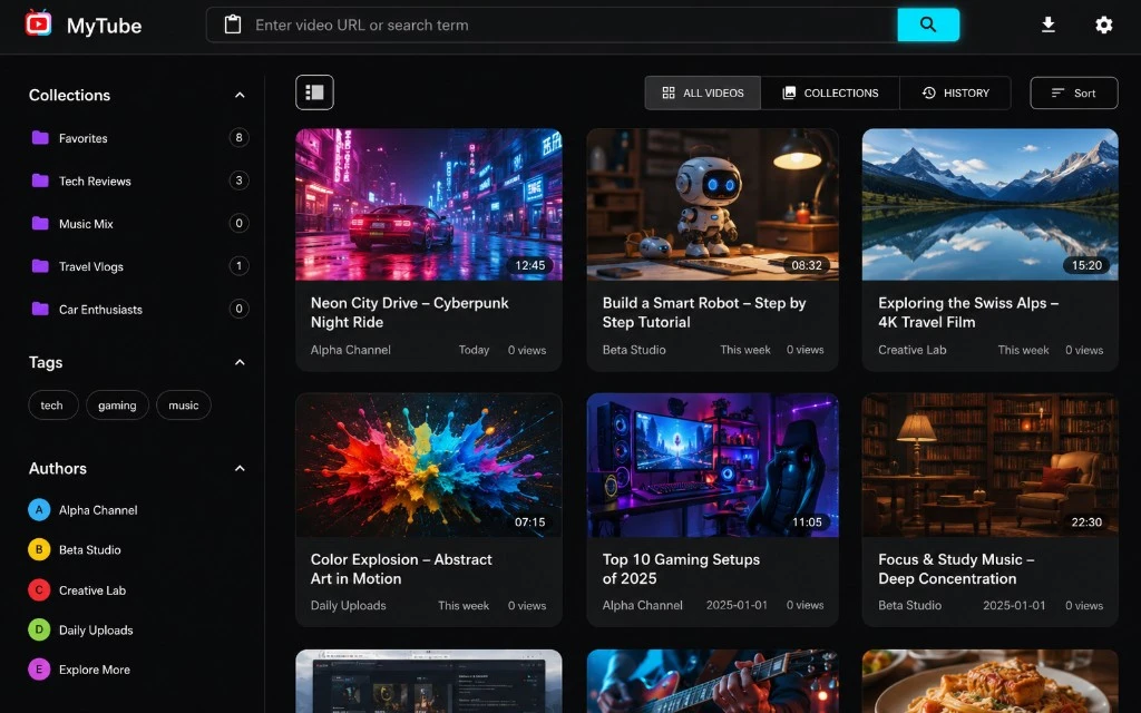 MyTube screenshot 1