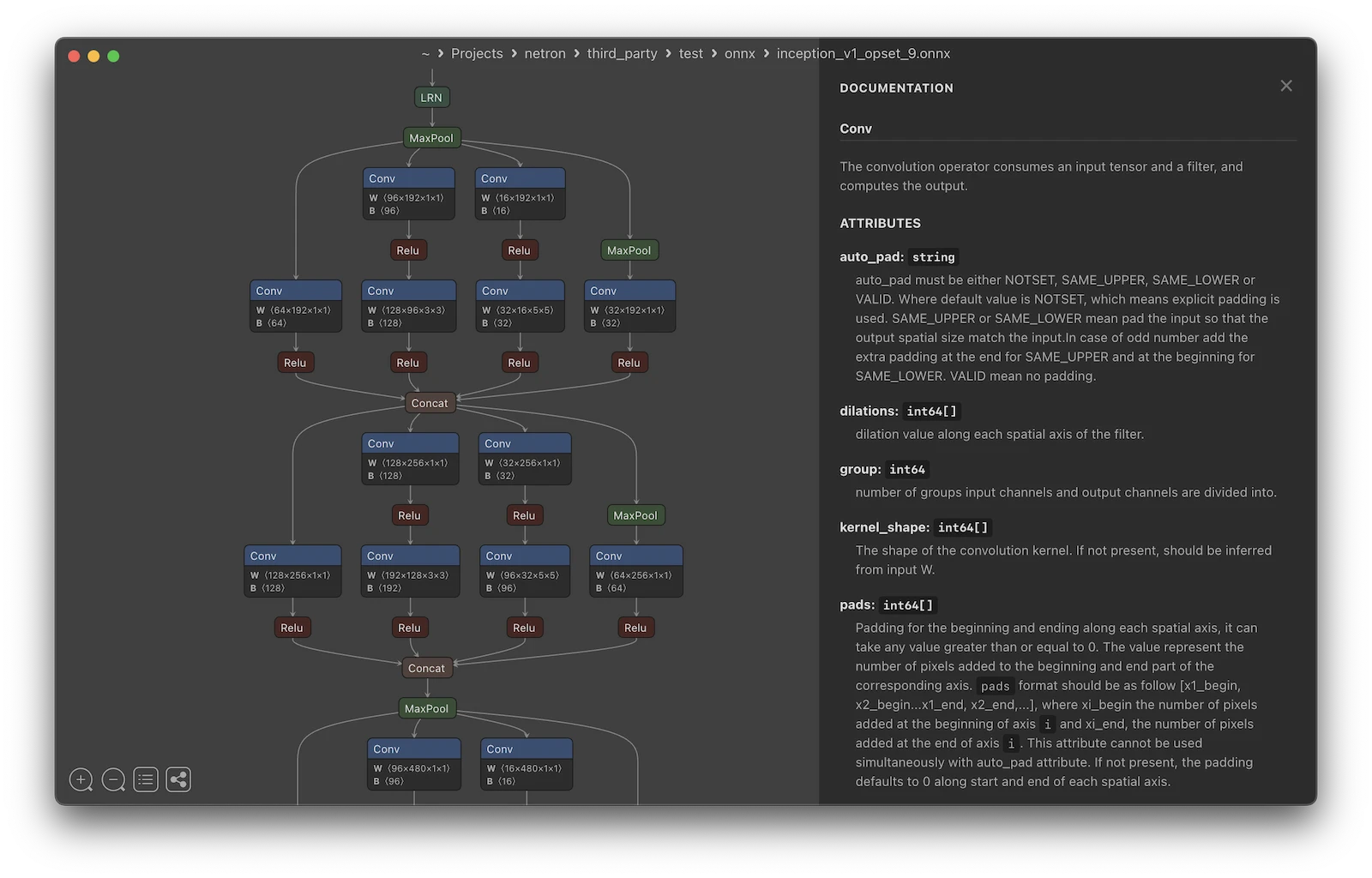 Netron screenshot 1