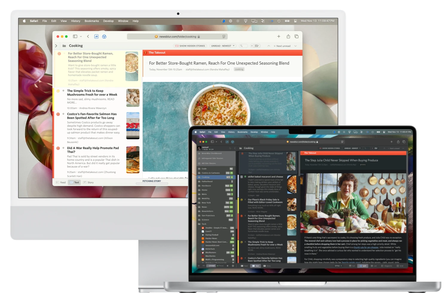 NewsBlur screenshot 1