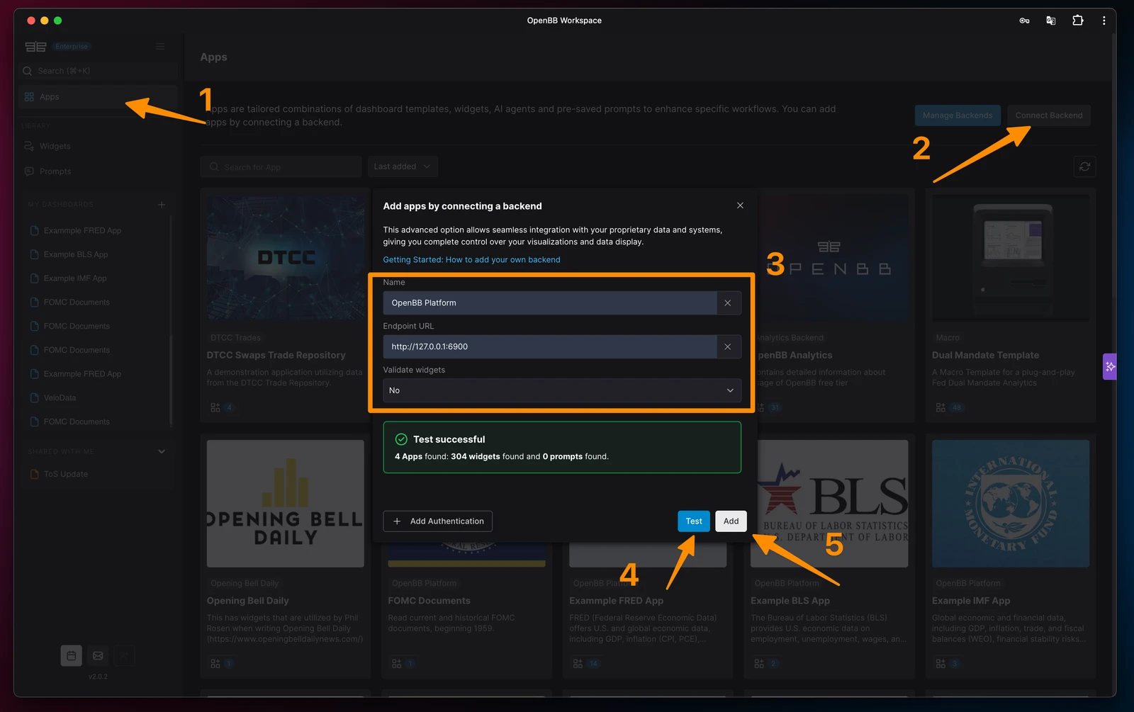 OpenBB screenshot 1