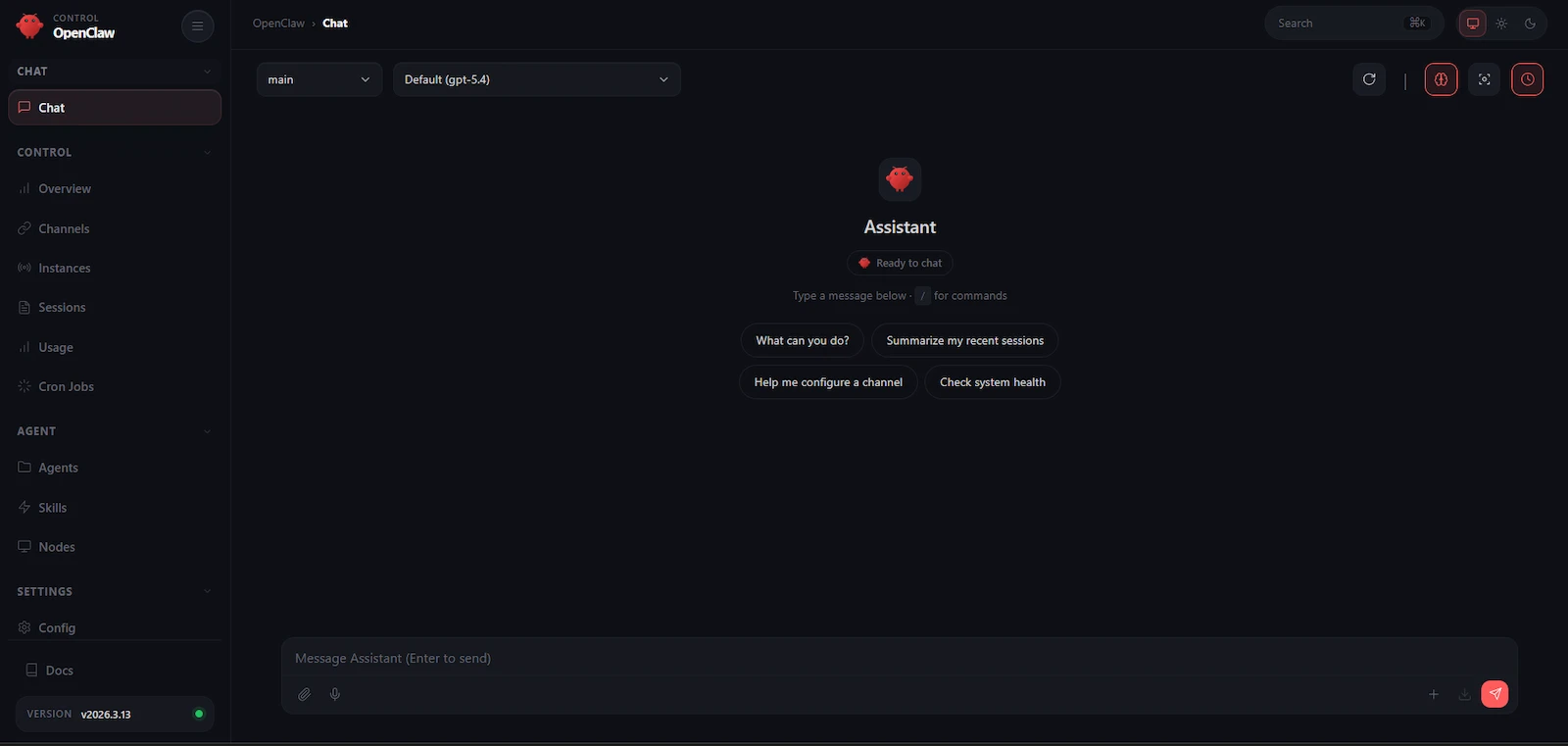 OpenClaw screenshot 1