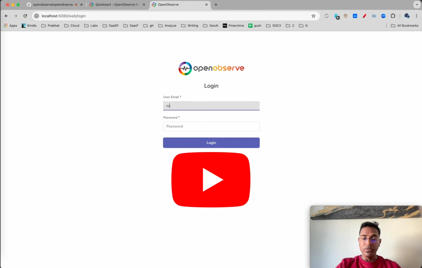 OpenObserve screenshot 1