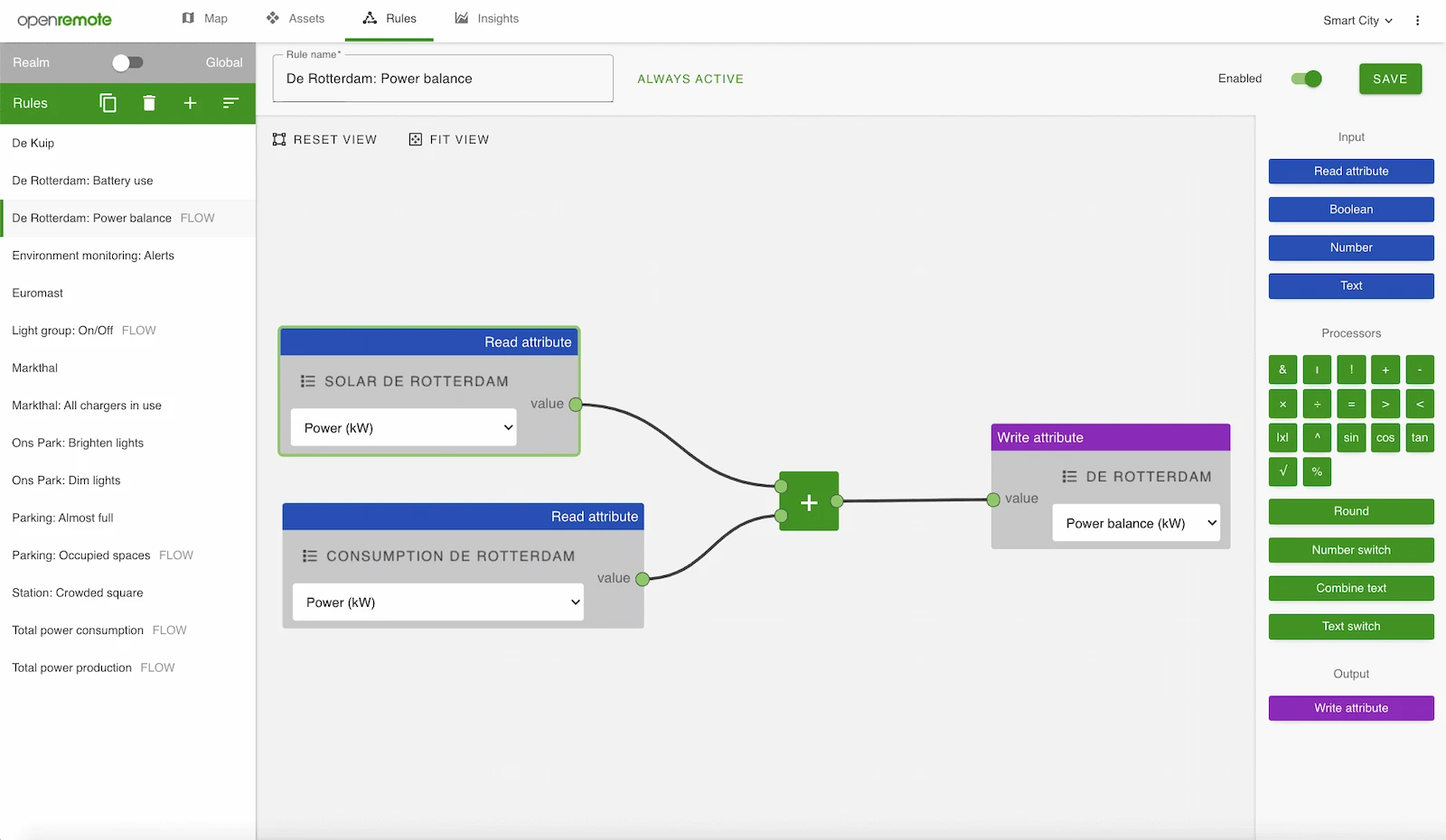OpenRemote screenshot 1