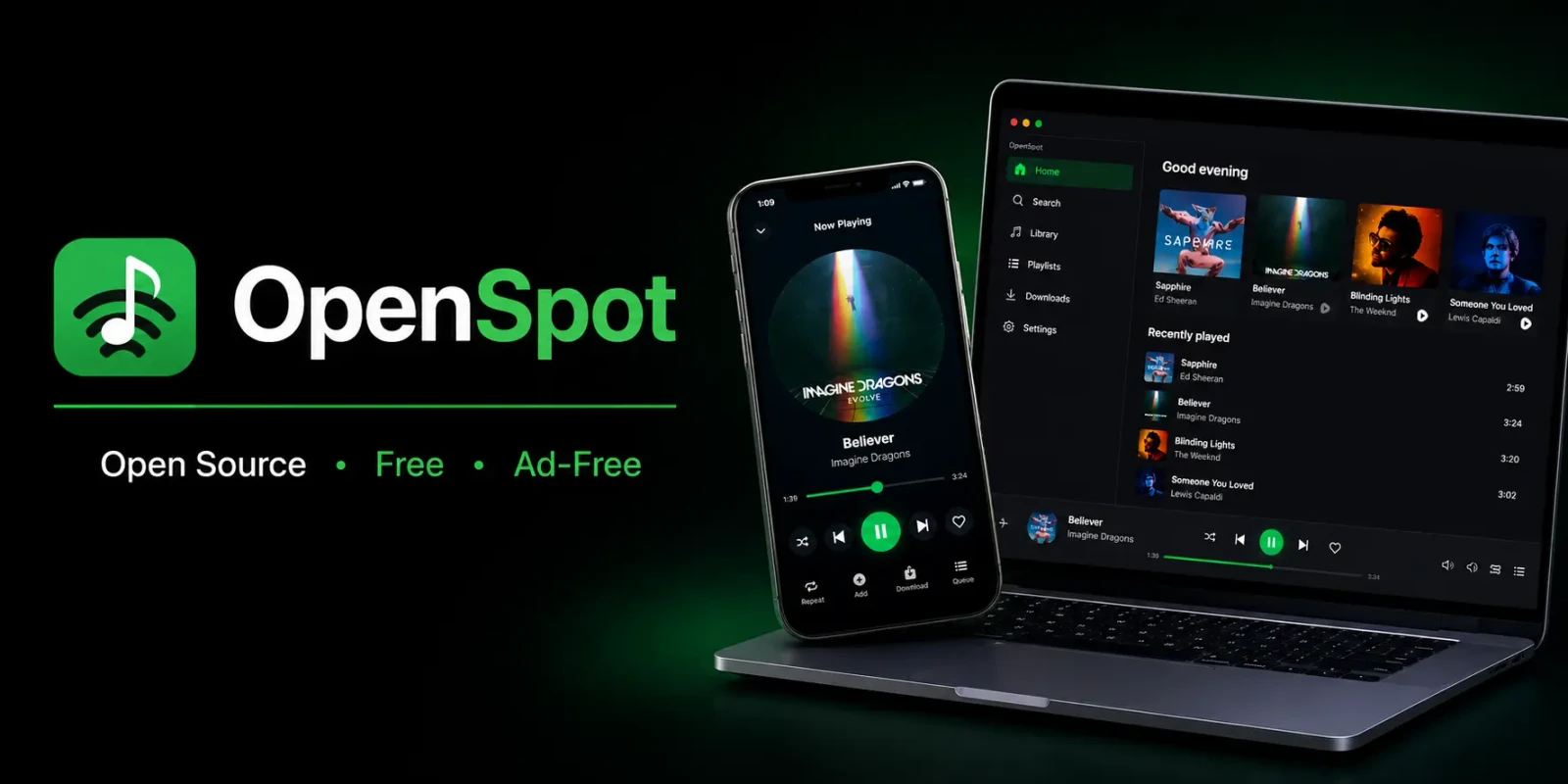 OpenSpot Music screenshot 1