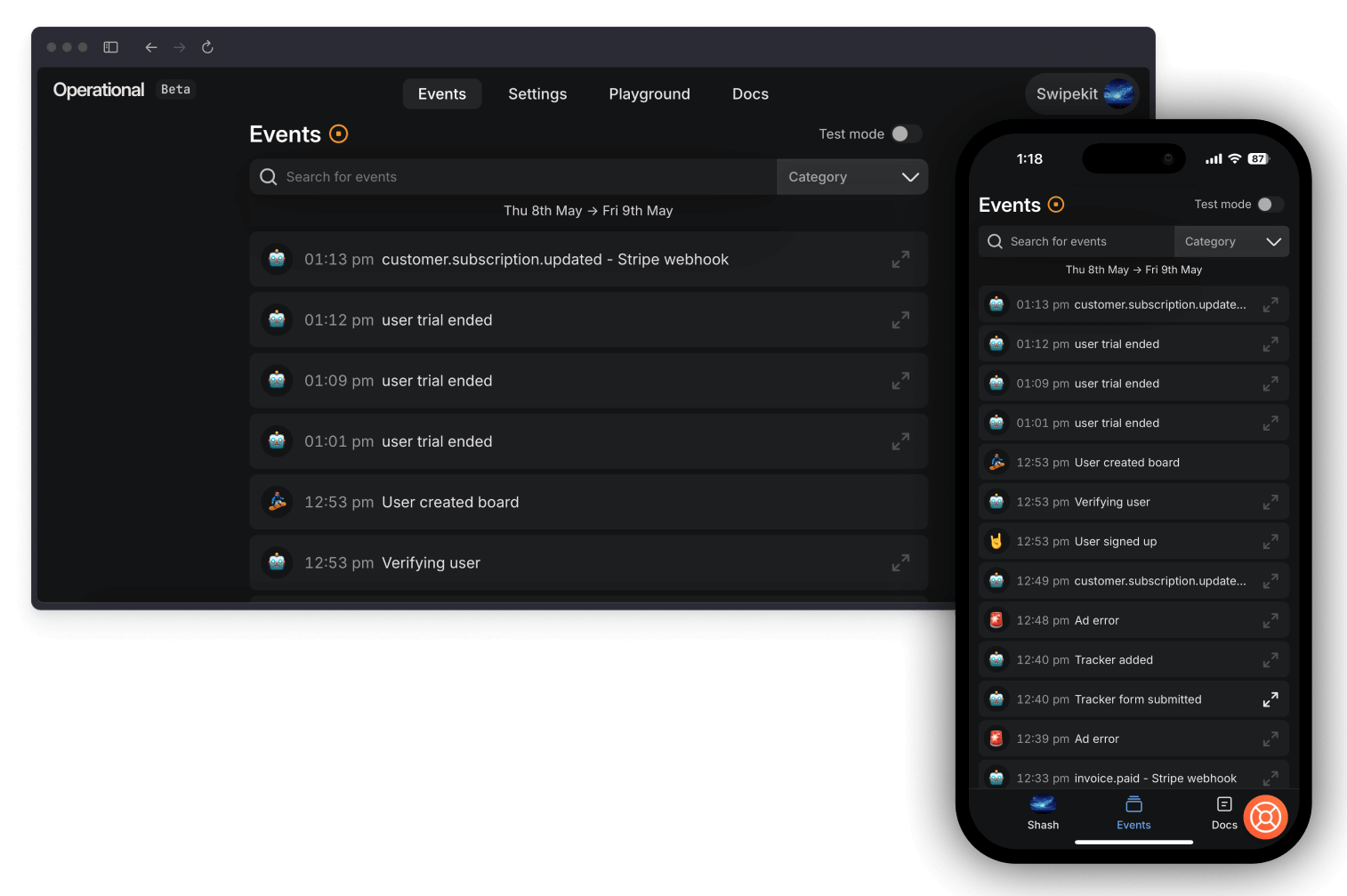 Operational screenshot 1