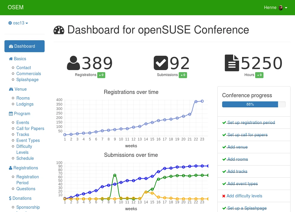 OSEM screenshot 1