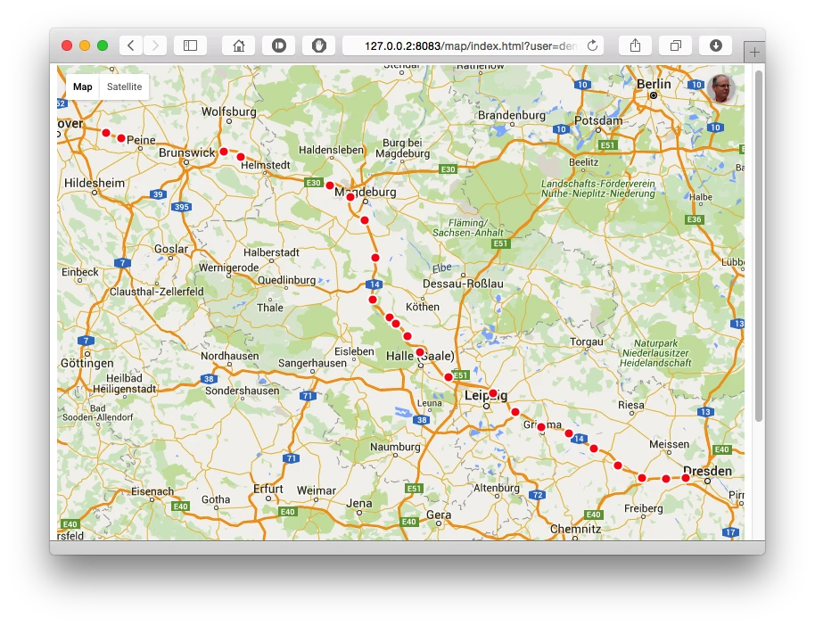 OwnTracks Recorder screenshot 1