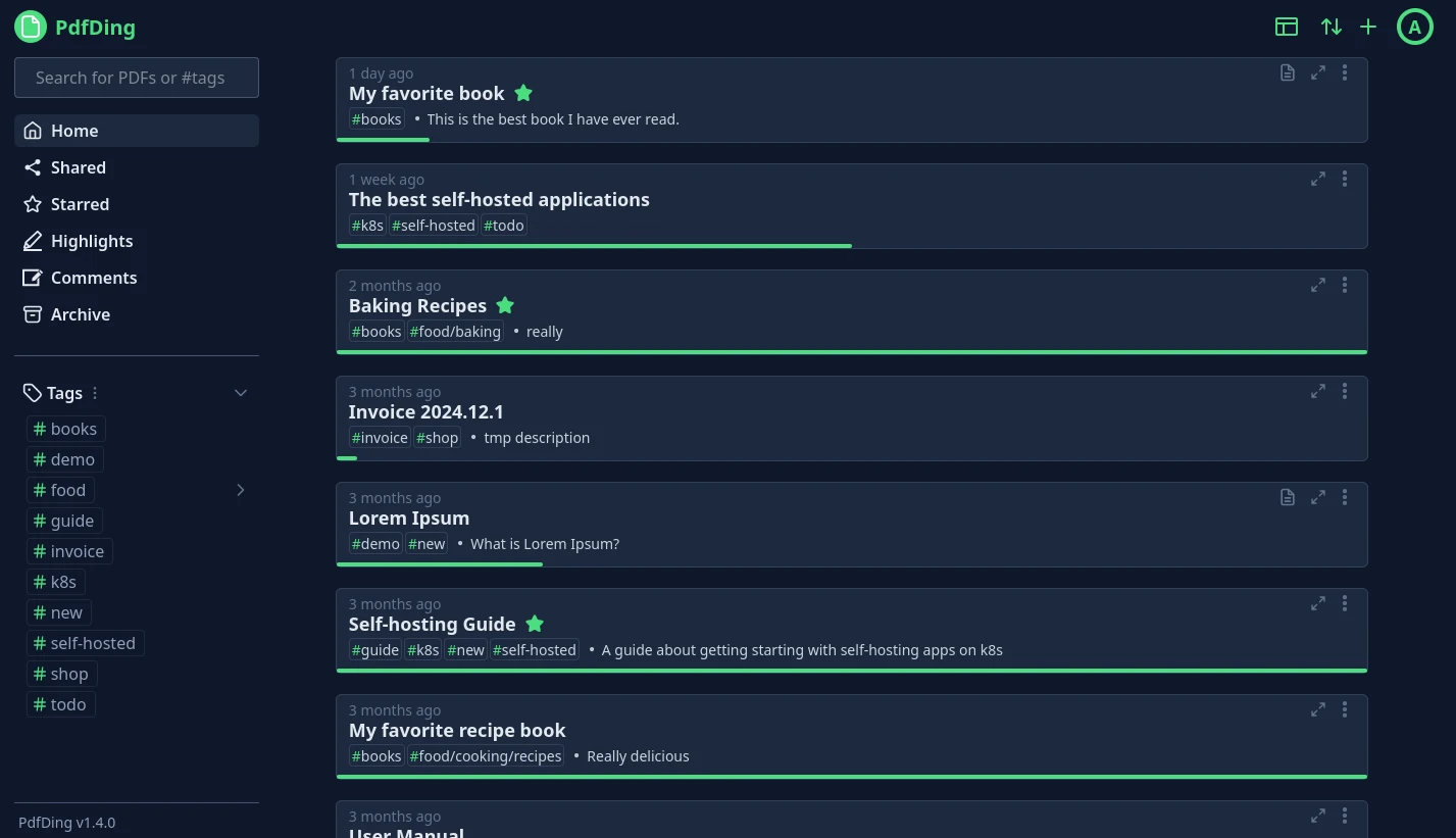 PdfDing screenshot 1