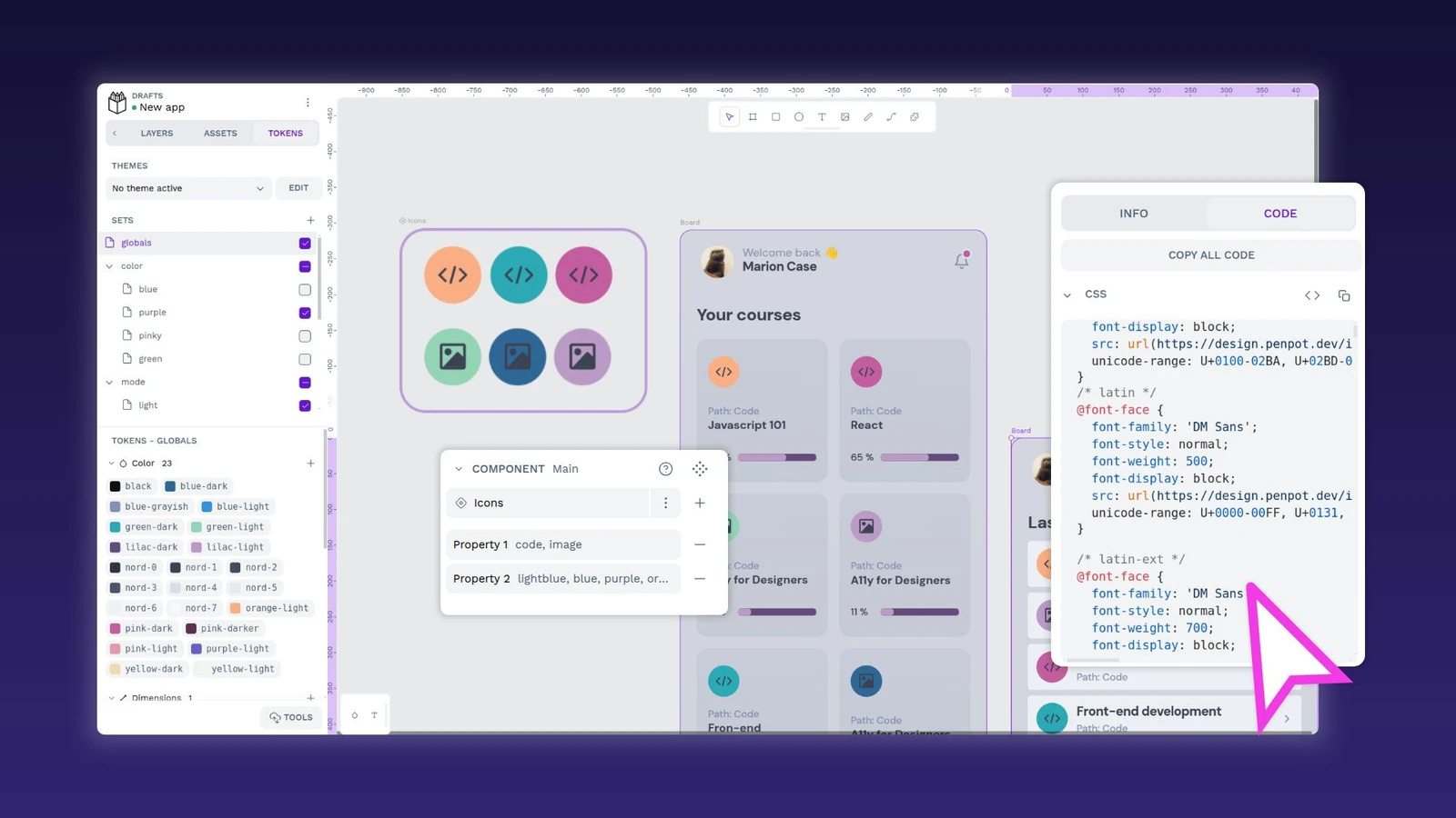 Penpot screenshot 1