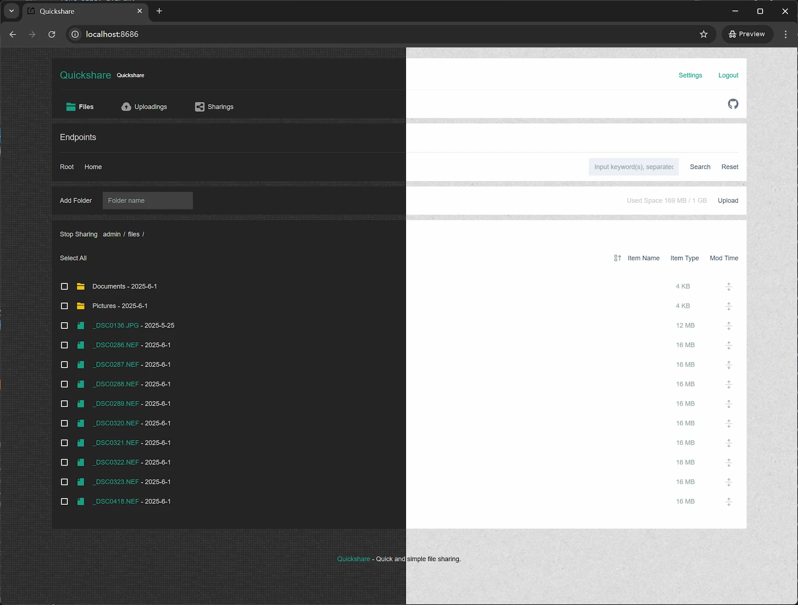 Quickshare screenshot 1